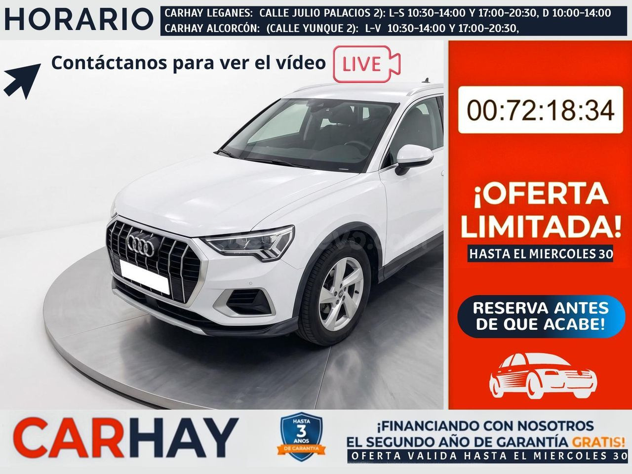 AUDI Q3 Advanced 35 TDI 110kW (150 CV) S tronic