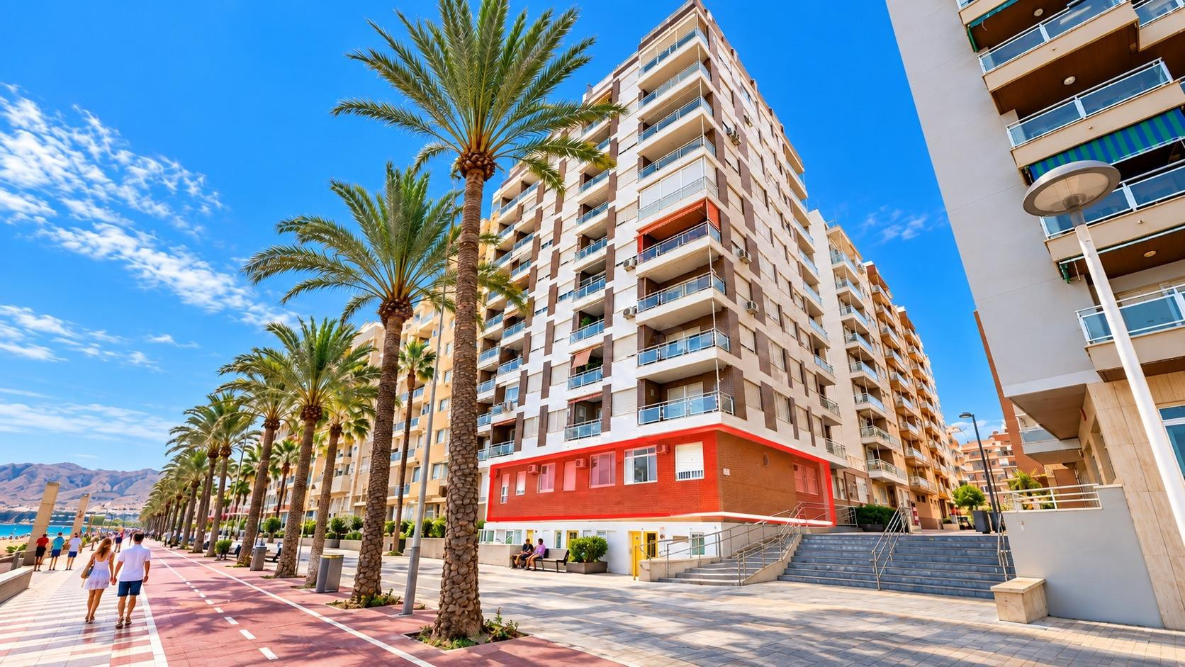 ALQUILER DE TEMPORADA | OCTUBRE A MAYO/JUNIO | JUNTO AL PASEO MARÍTIMO DE ALMERÍA