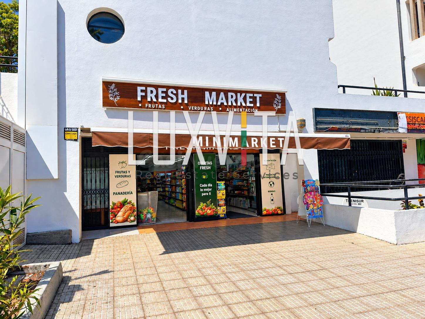 Traspaso de supermercado consolidado en Los Cristianos
