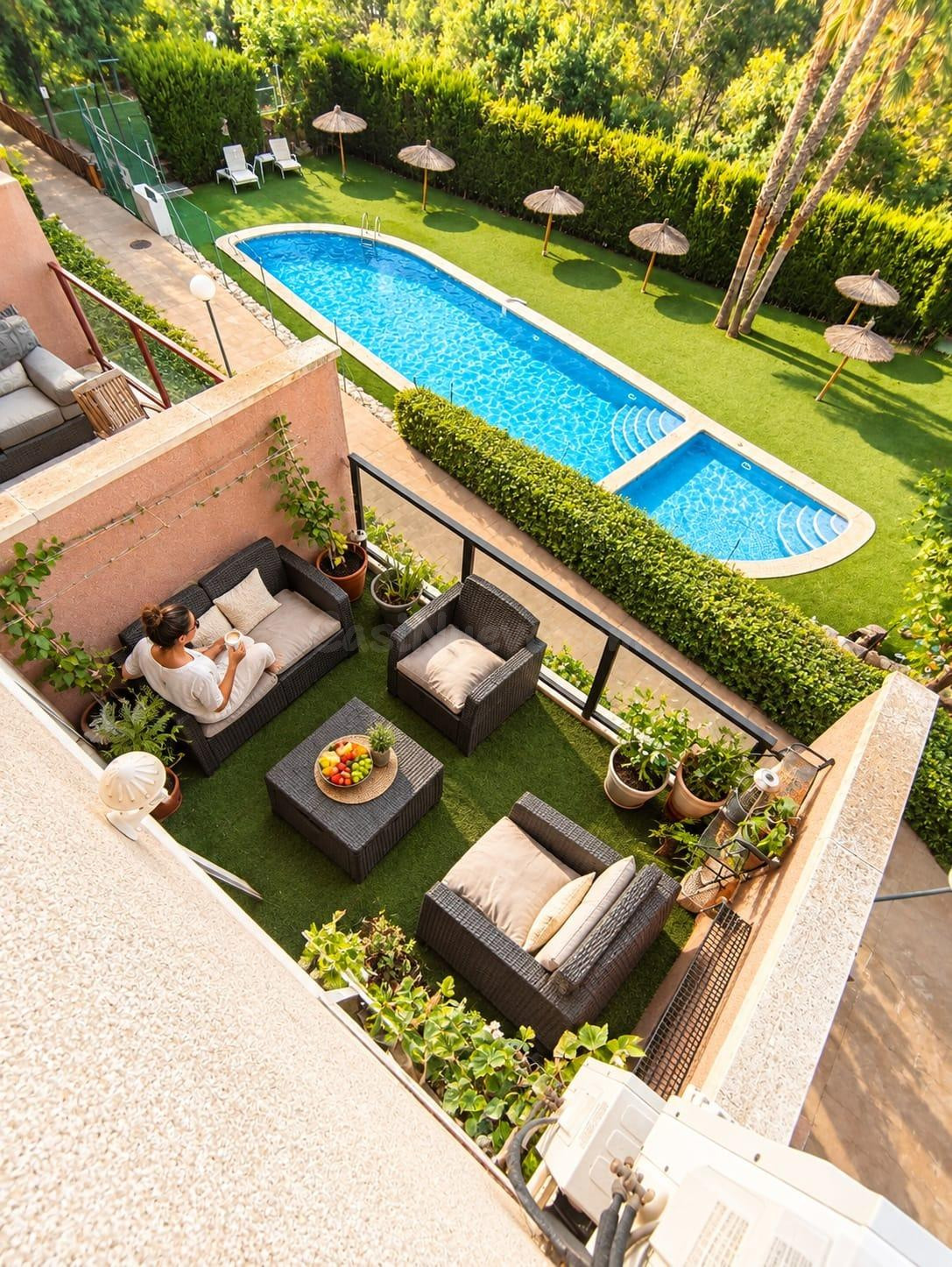 PISCINA, PATIO Y TRANQUILIDAD EN ALTORREAL.
