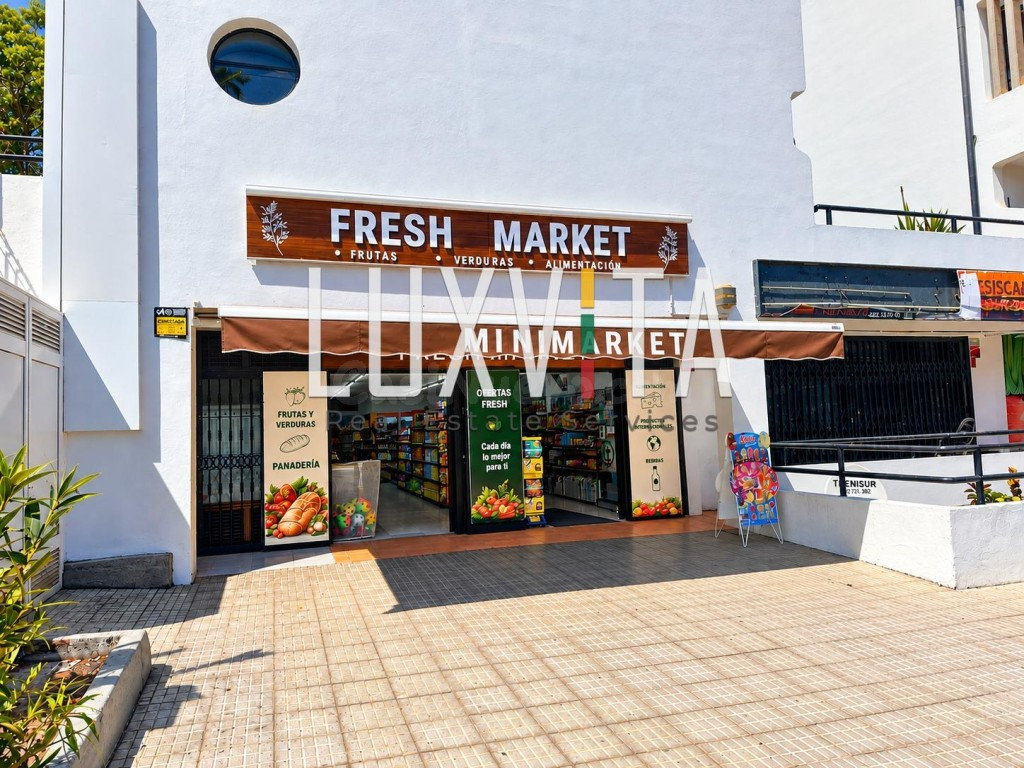 Traspaso de supermercado consolidado en Los Cristianos