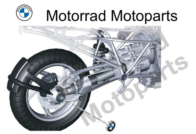 Tapas buje centro rueda BMW GS R1200/1250/1300 - Originales Alemanes - foto 4