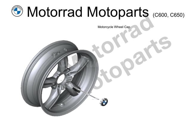 Tapas decorativas embellecedoras rueda BMW C650 - Packs económicos - foto 3