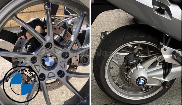 Tapas buje BMW R1200RT/R1250RT/R1300RT - Originales Alemanes