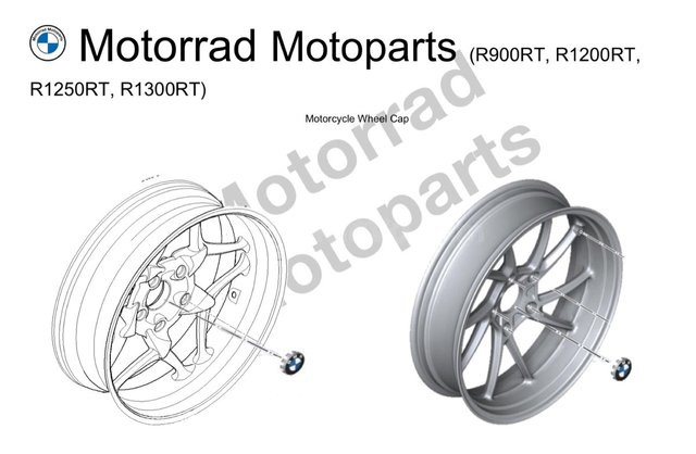 Tapas buje BMW R1200RT/R1250RT/R1300RT - Precio especial España - foto 3