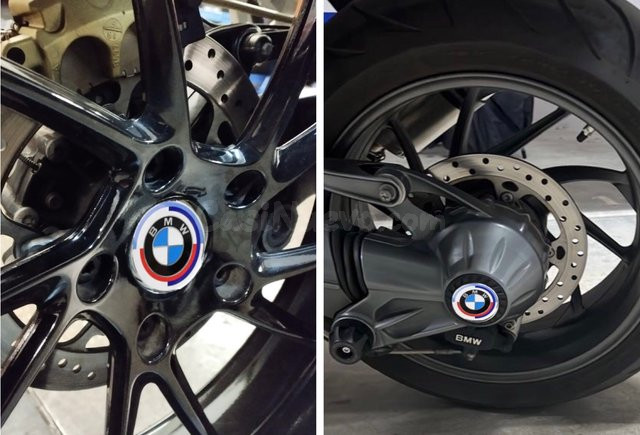 Tapas Decorativas Buje Rueda BMW R1200 RS/R1250 RS/R1300 RS - Originales Alemanes