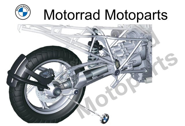 Tapas buje centro rueda BMW K1200/K1300 - Originales Alemania - foto 4