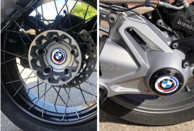 Tapas Buje Originales BMW R1200/R1250/R nineT - Fabricación Alemana