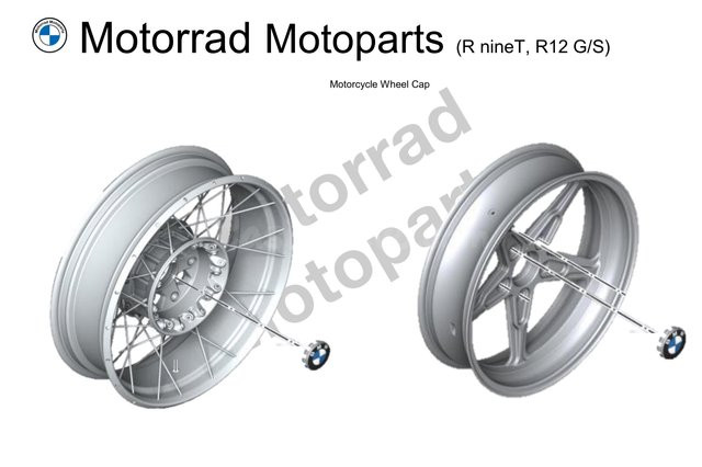 Tapas Buje Originales BMW R1200/R1250/R nineT - Fabricación Alemana - foto 3