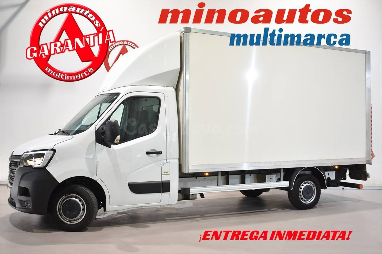 Renault Master CHASIS CABINA CARROZADO PAQUETERA CAMIÓN 3500 2.3 BLUE DCI 145 CV CON PLATAFORMA ELEV...