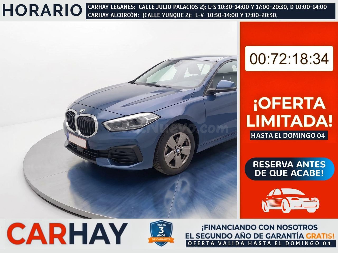 BMW SERIE 1 116d 85kW