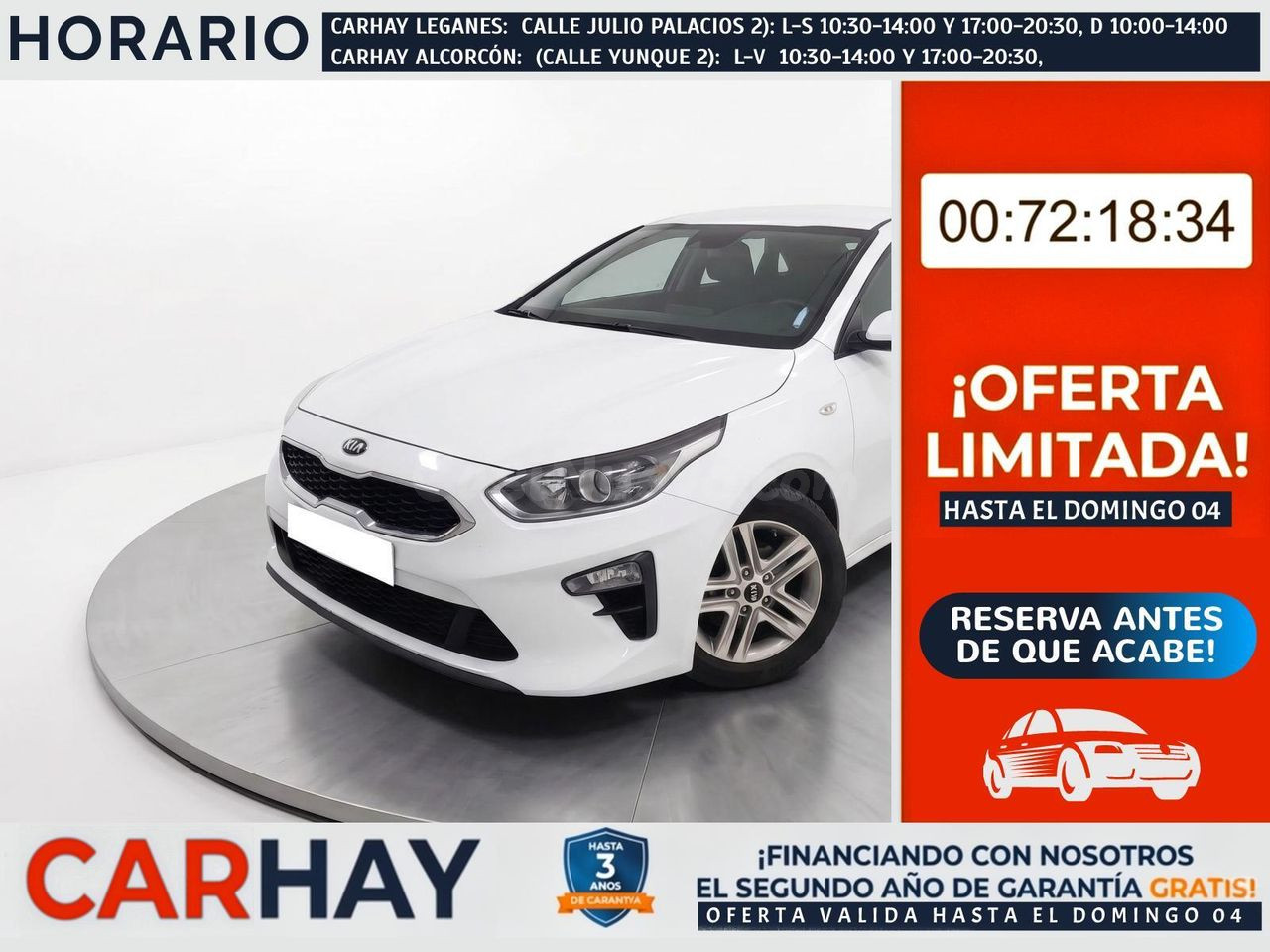 KIA CEED 1.0 T-GDi 74kW (100CV) Concept
