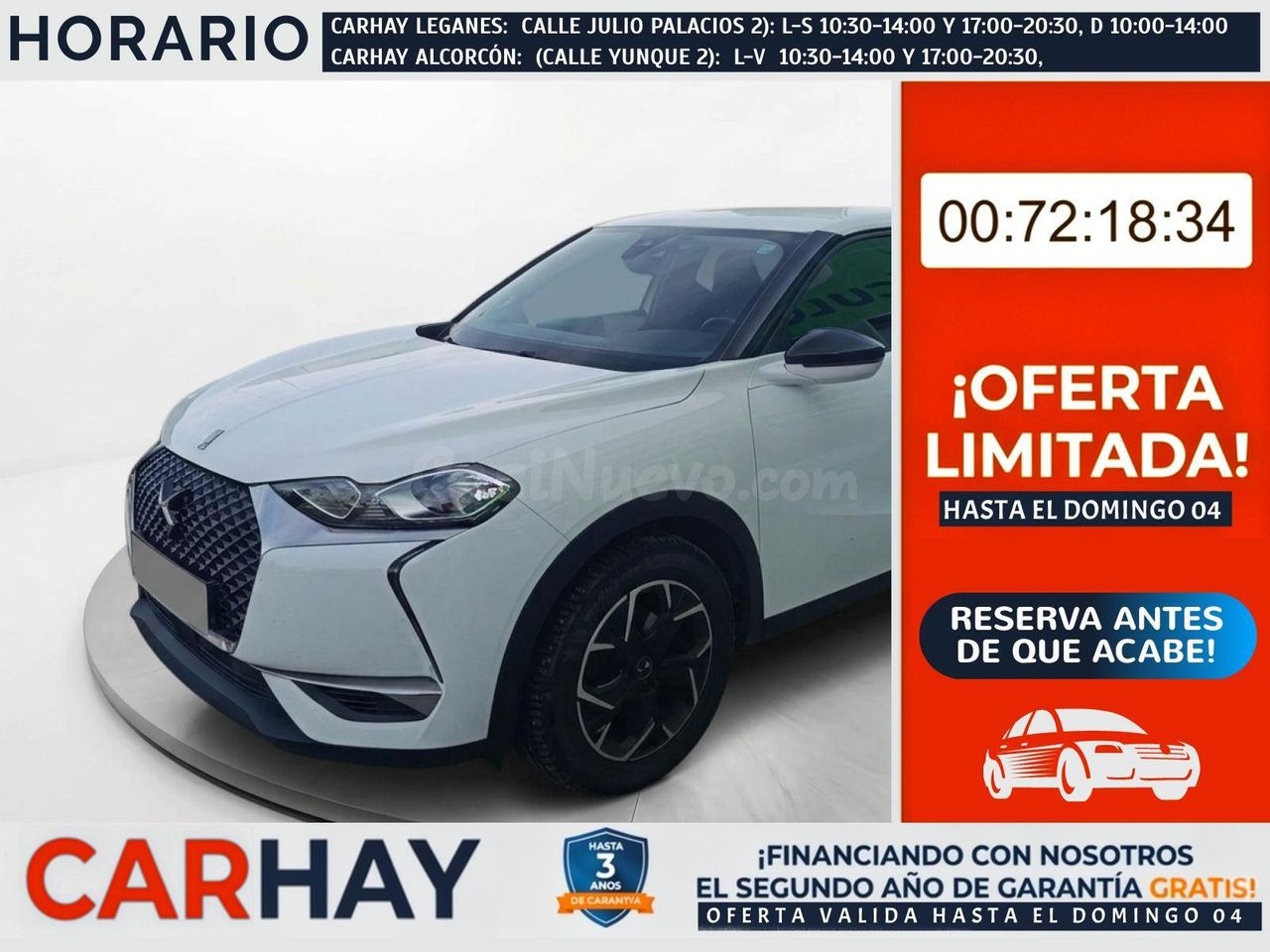 DS DS 3 BlueHDi 73 kW Manual CONNECTED CHIC