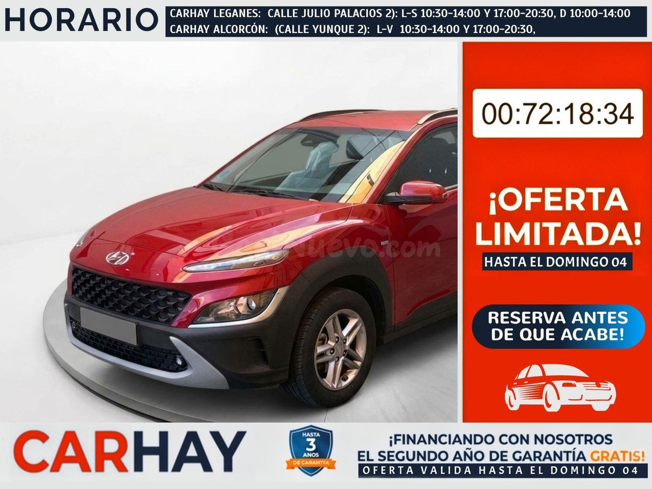 HYUNDAI KONA 1.0 TGDI 48V Tecno 4X2