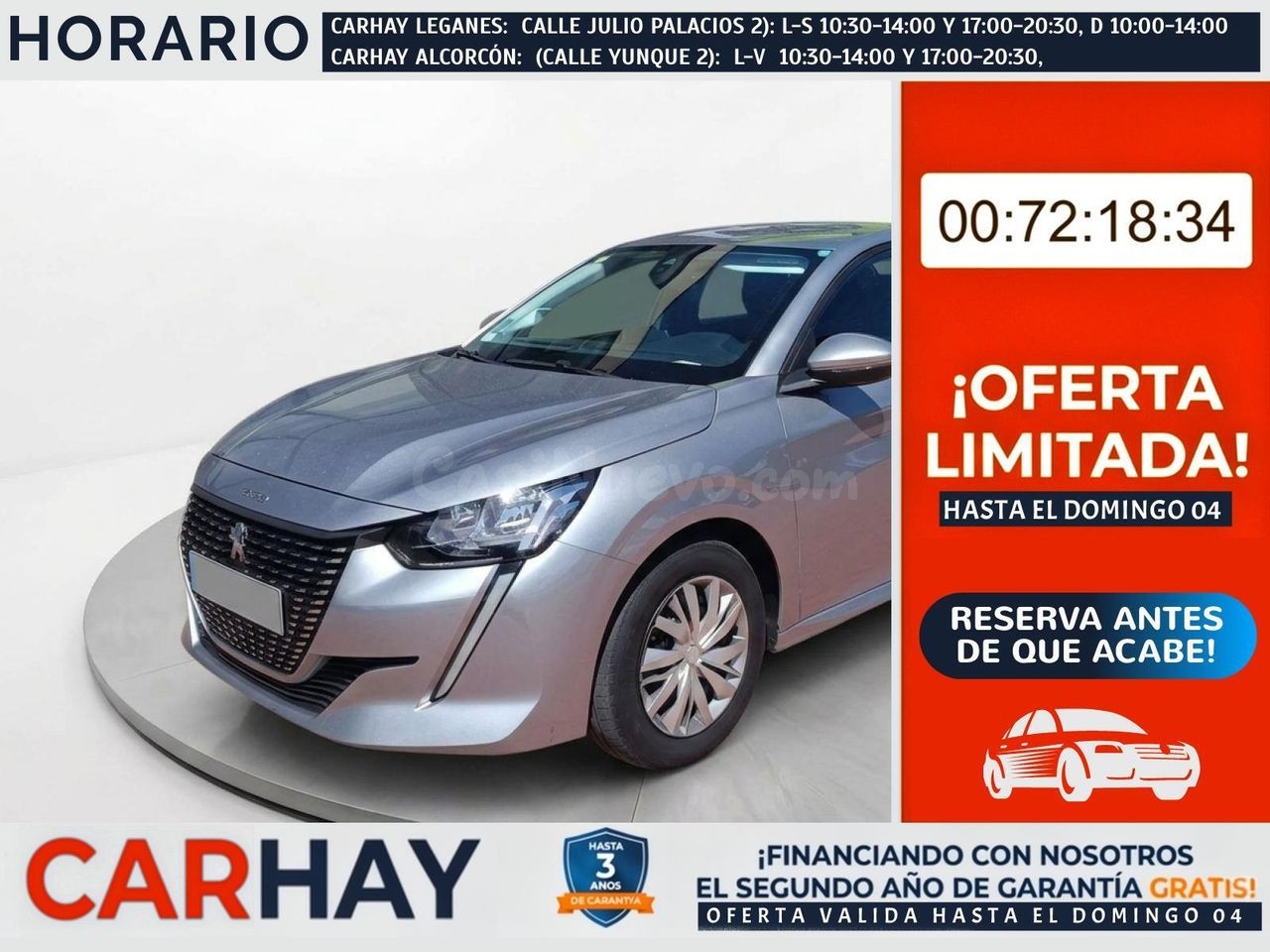PEUGEOT 208 BlueHDi 73kW (100CV) Active