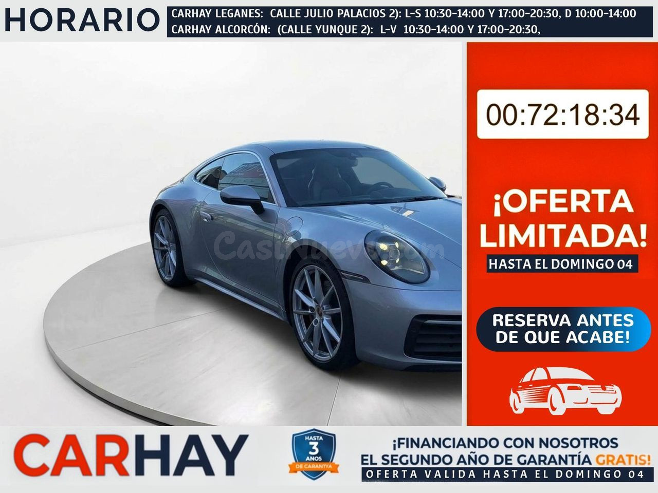 PORSCHE 911 Carrera 4S