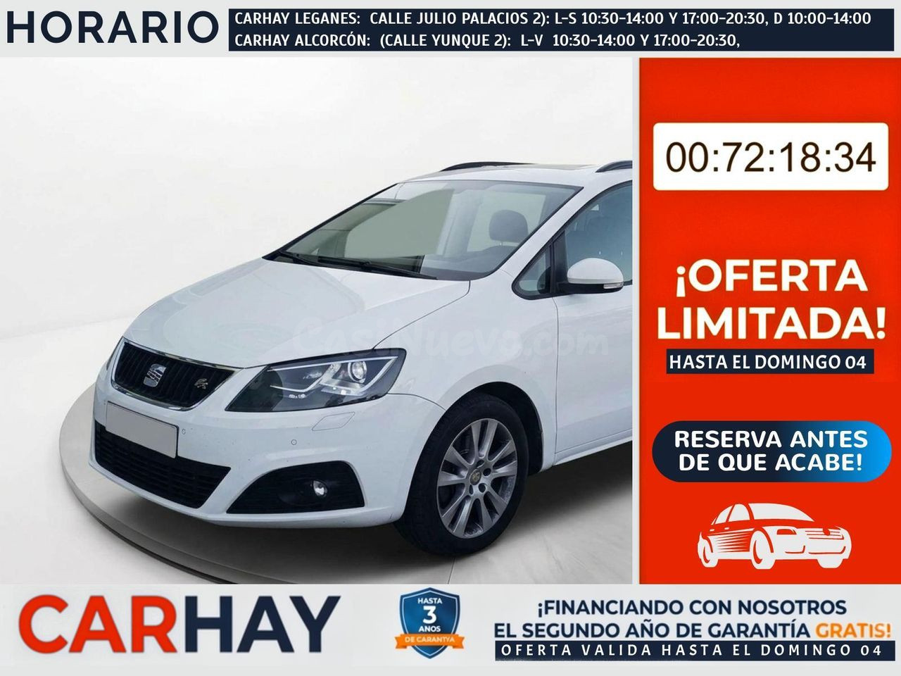 SEAT ALHAMBRA 2.0 TSI 200 CV DSG Style