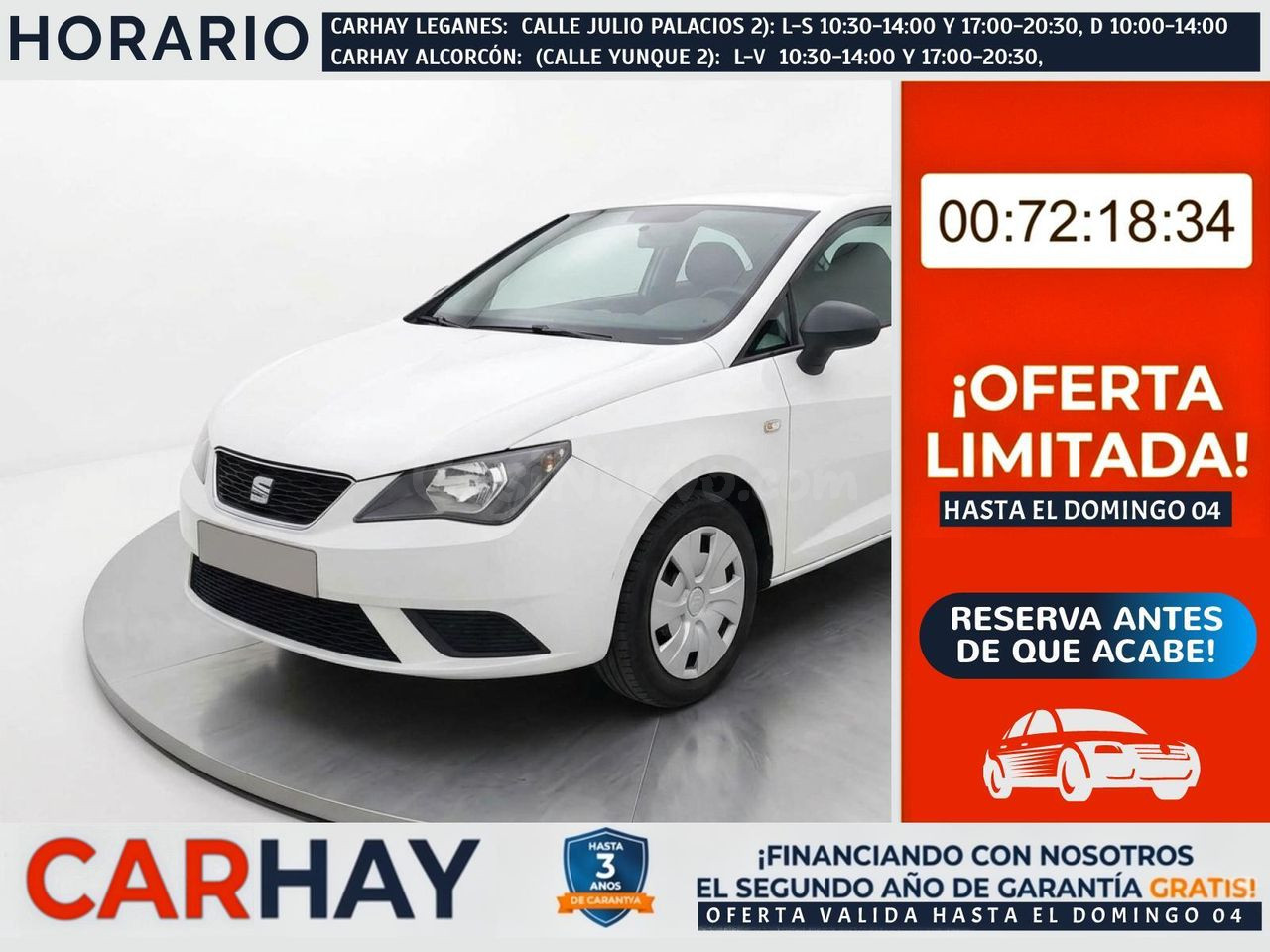 SEAT IBIZA SC 1.4 TDI 90cv Reference