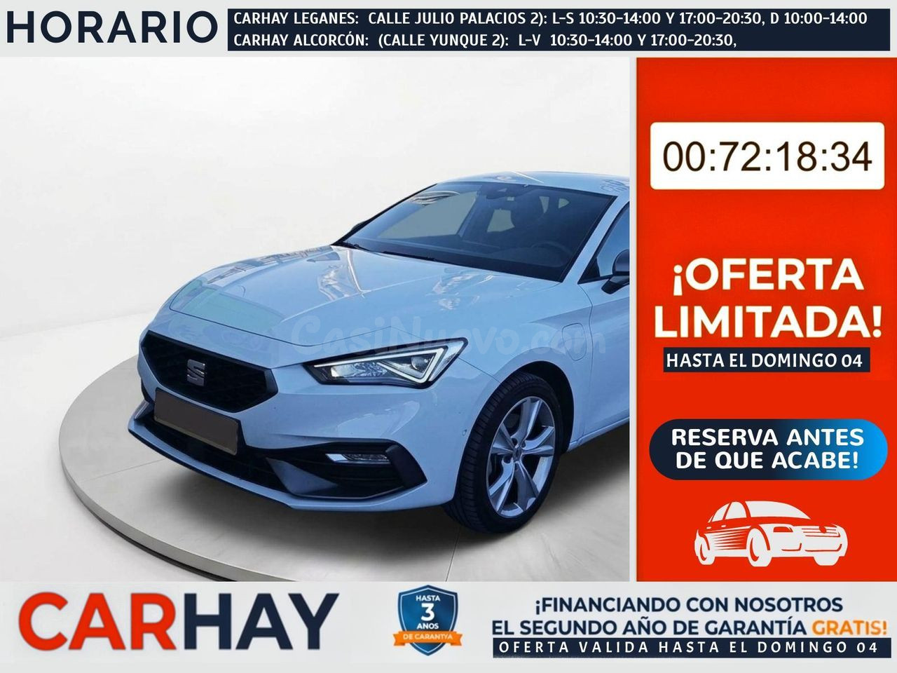 SEAT LEON 1.5 TSI e-Hybrid 150kW DSG-6 FR XXL