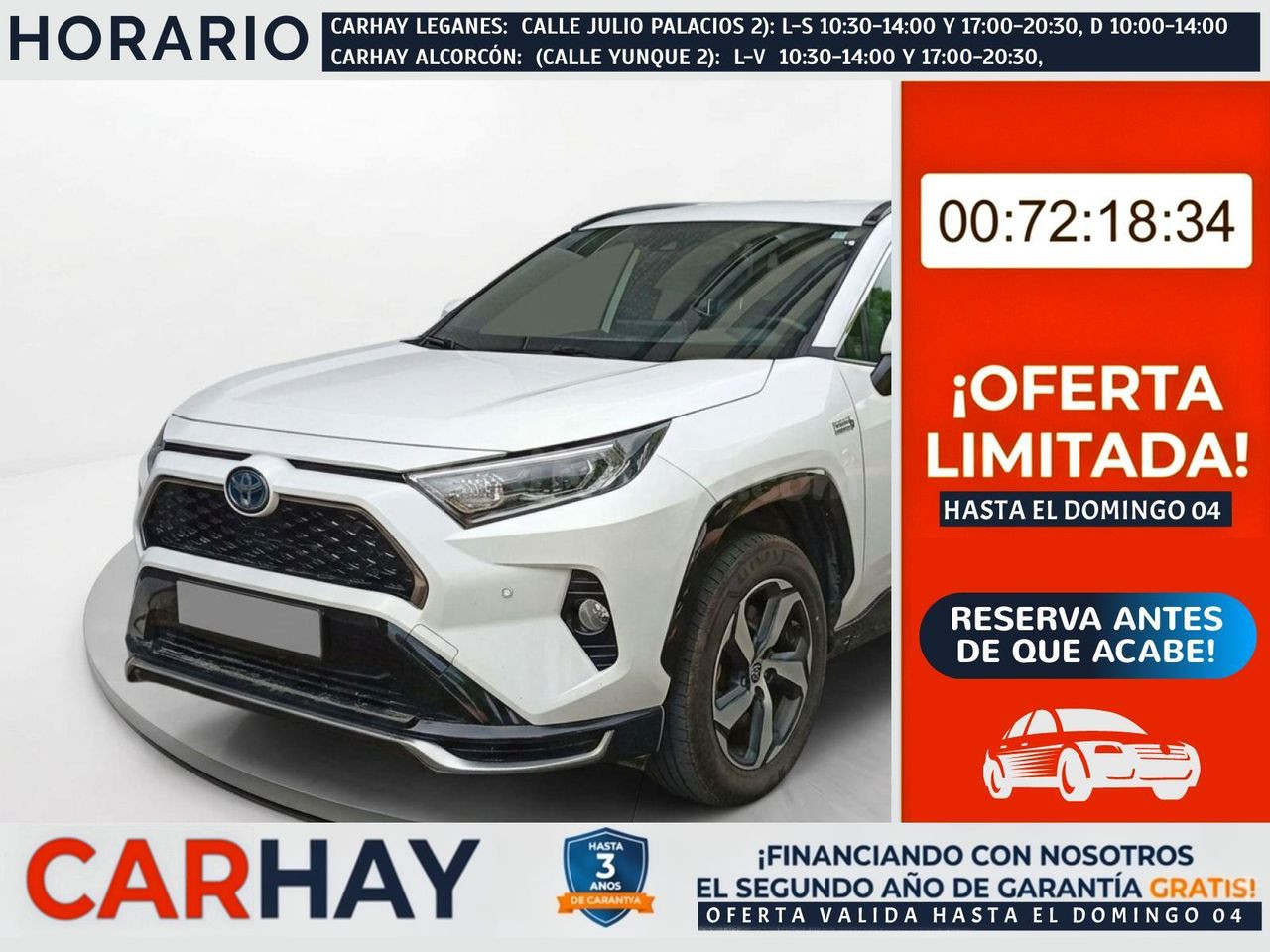 TOYOTA RAV4 2.5l PLUG-IN 300PH (e-CVT) Advance
