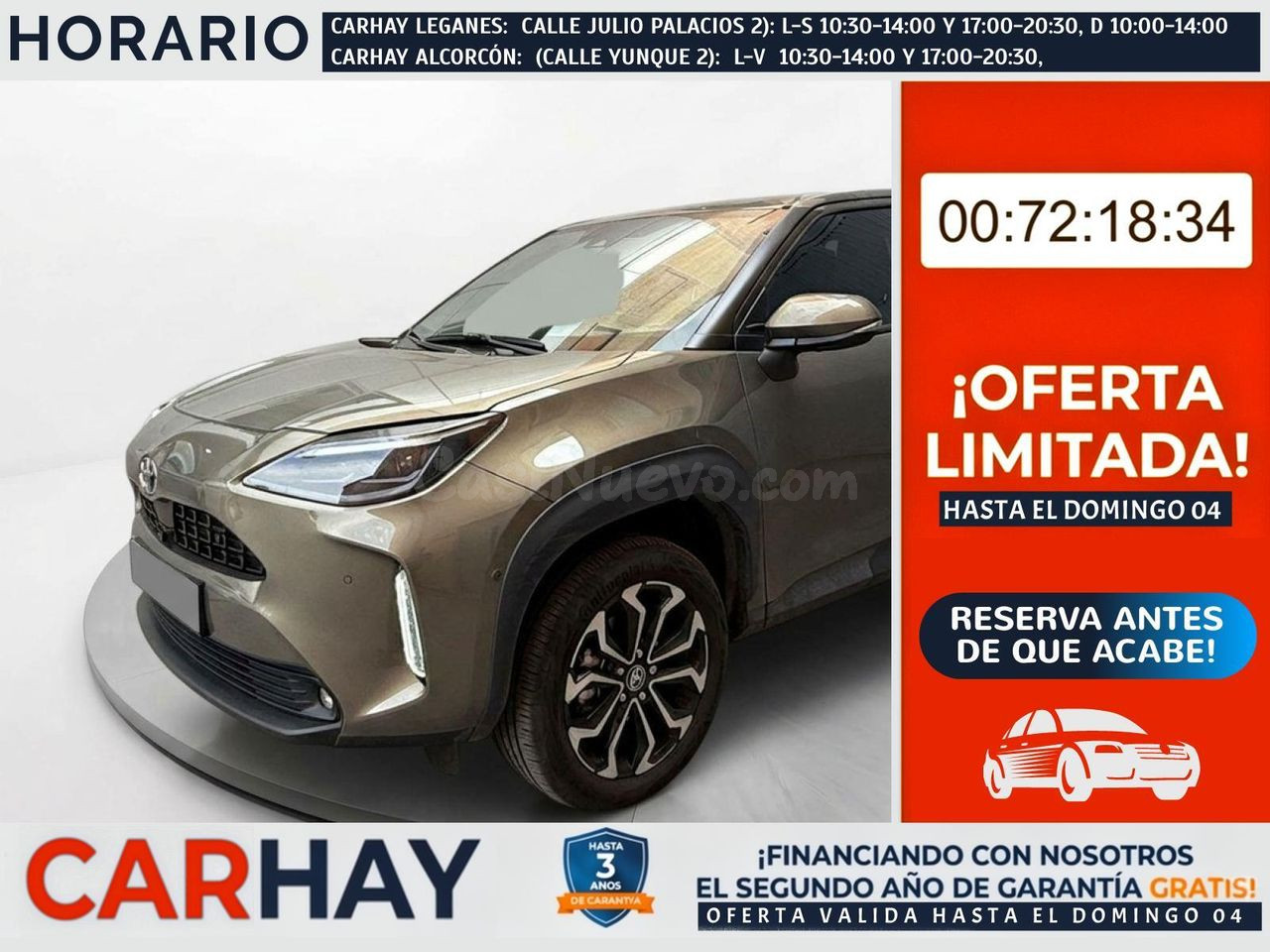 TOYOTA YARIS CROSS 1.5 120H Active Tech