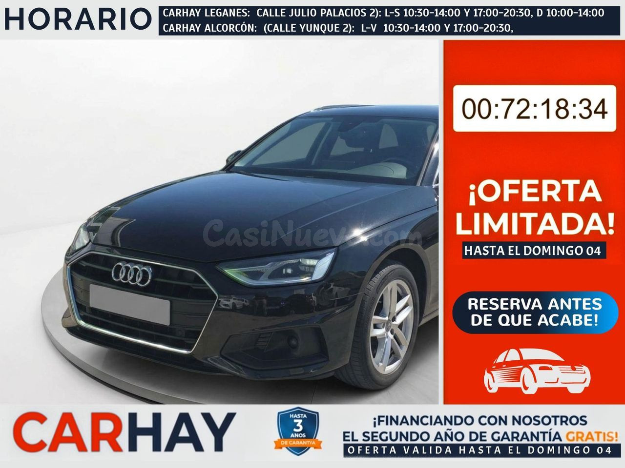 AUDI A4 Avant Advanced 30 TDI 100kW S tronic