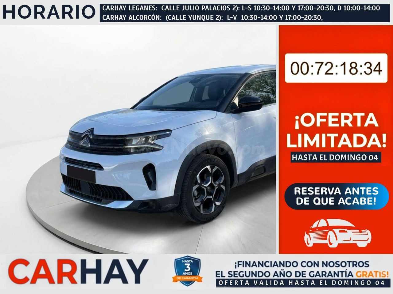 CITROEN C5 AIRCROSS PureTech 96kW (130CV) S&S You