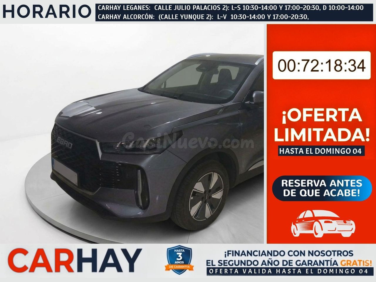EBRO S400 1.5 DHE HEV Premium CVT