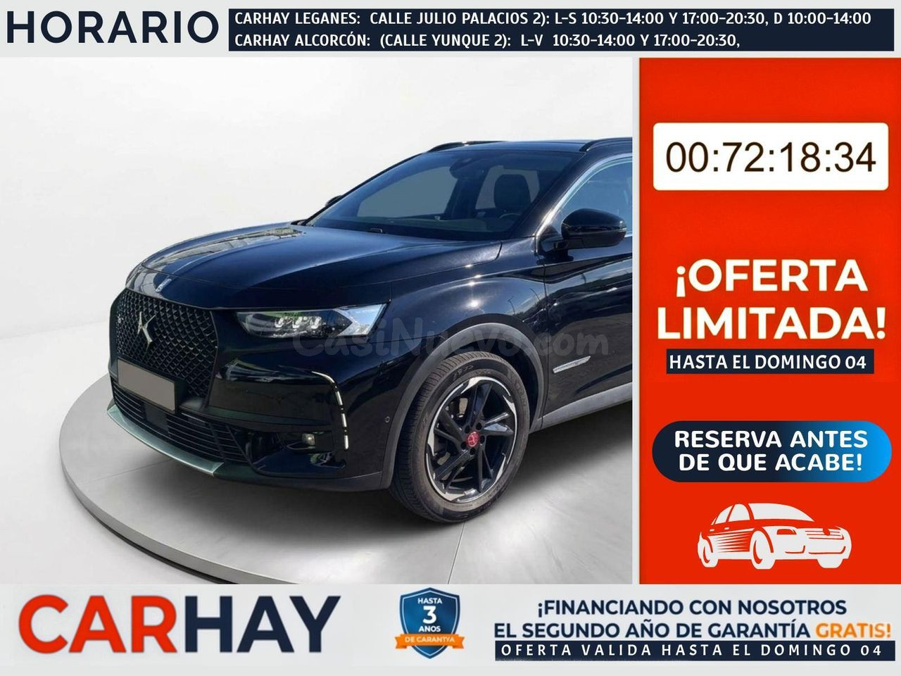 DS DS 7 BlueHDi DE 96kW (130CV) AT. PERF.LINE