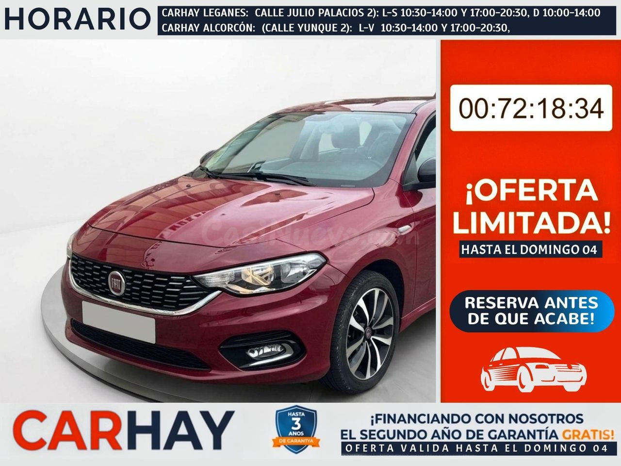 FIAT TIPO 1.3 16v Easy 95 CV diesel Multijet II