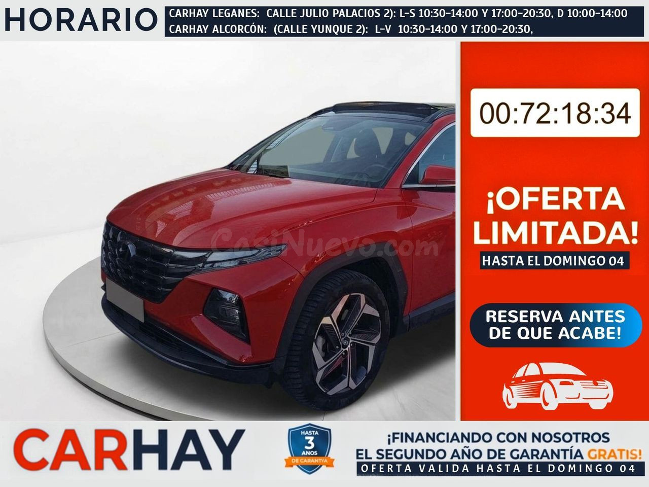 HYUNDAI TUCSON 1.6 TGDI PHEV 195kW Tecno Sky Auto 4x4