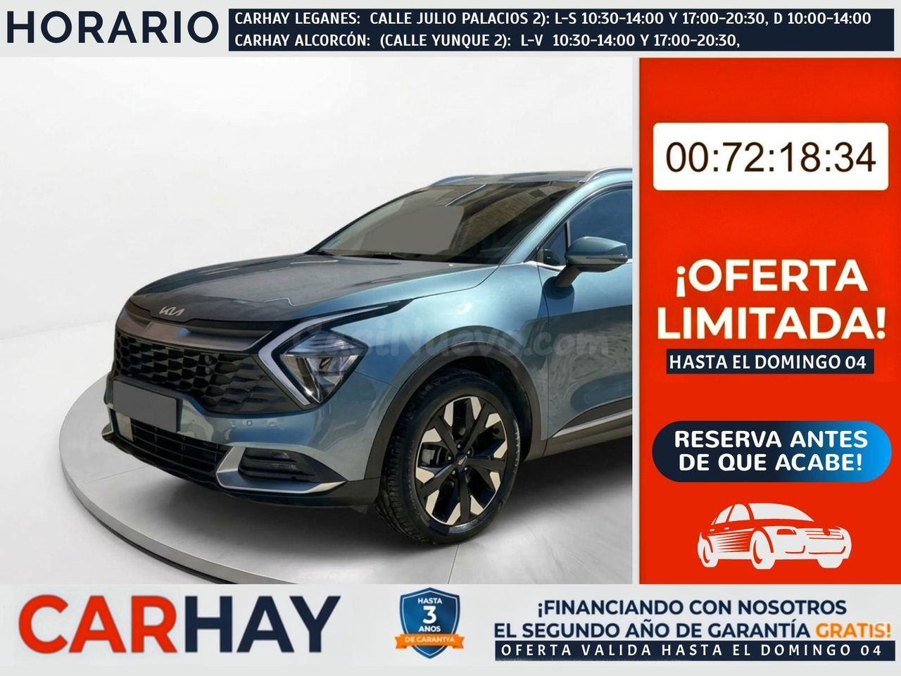 KIA SPORTAGE 1.6 T-GDi PHEV 198kW (265CV) Drive 4x4