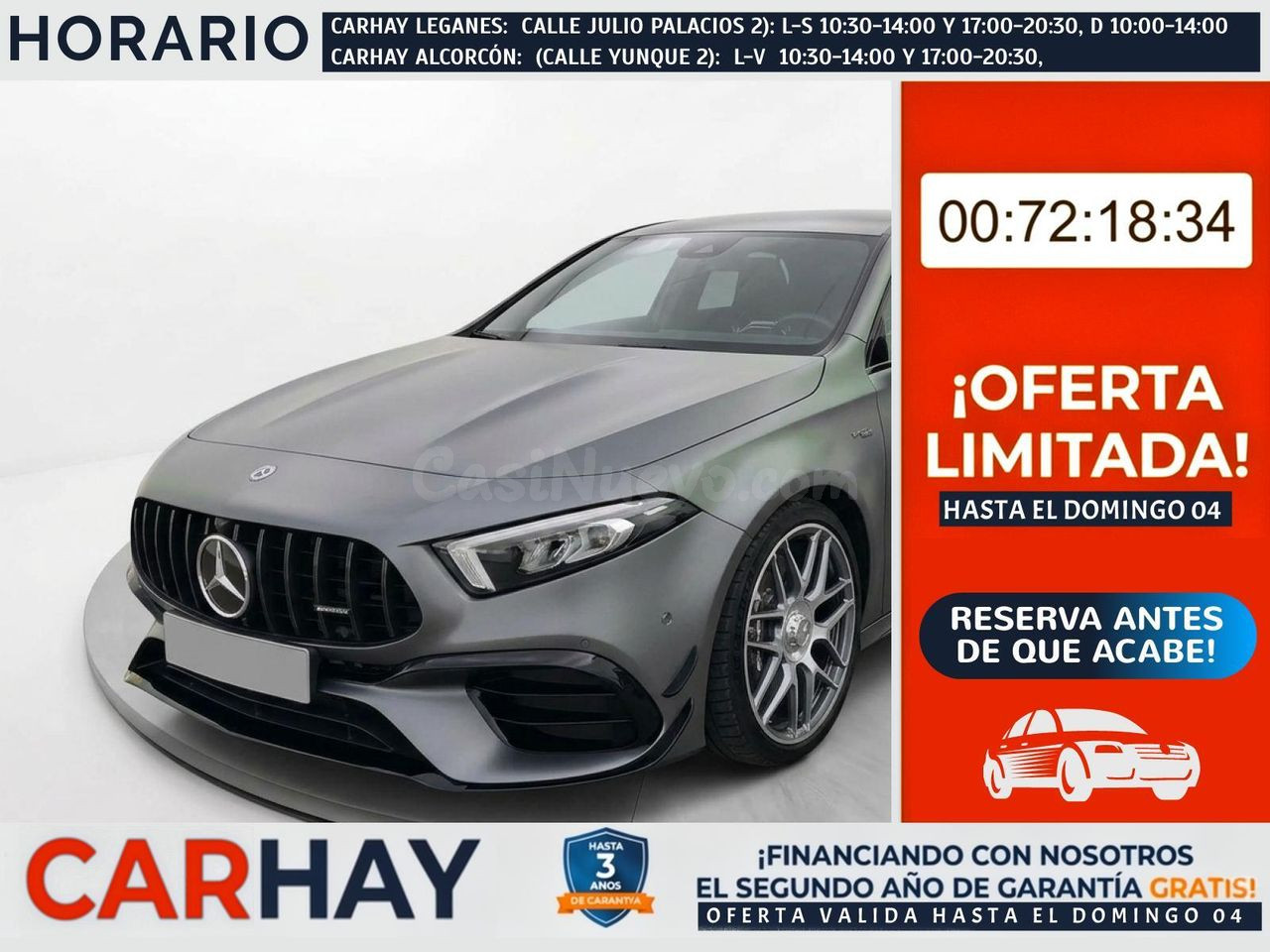 MERCEDES CLASE A Mercedes-AMG A 45 S 4MATIC+