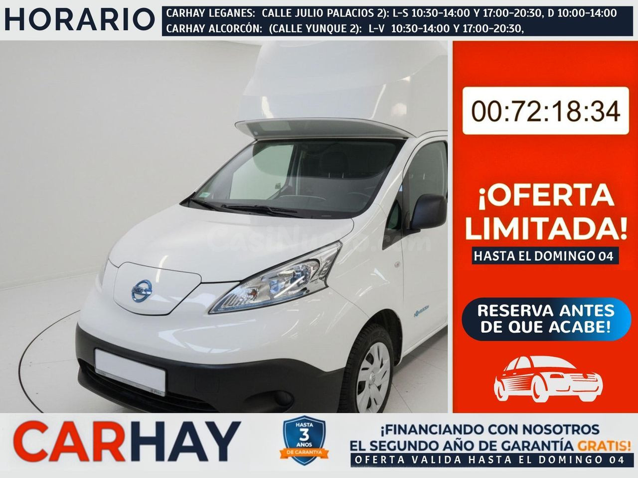 NISSAN NV200 Acenta Electric 4d