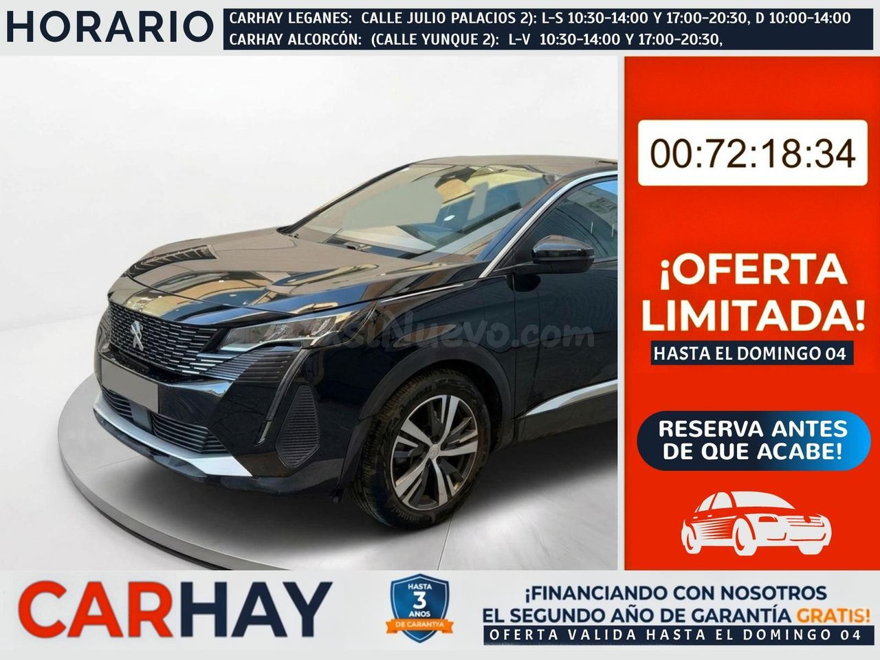 PEUGEOT 3008 HYBRID 180 e-EAT8 Allure Pack