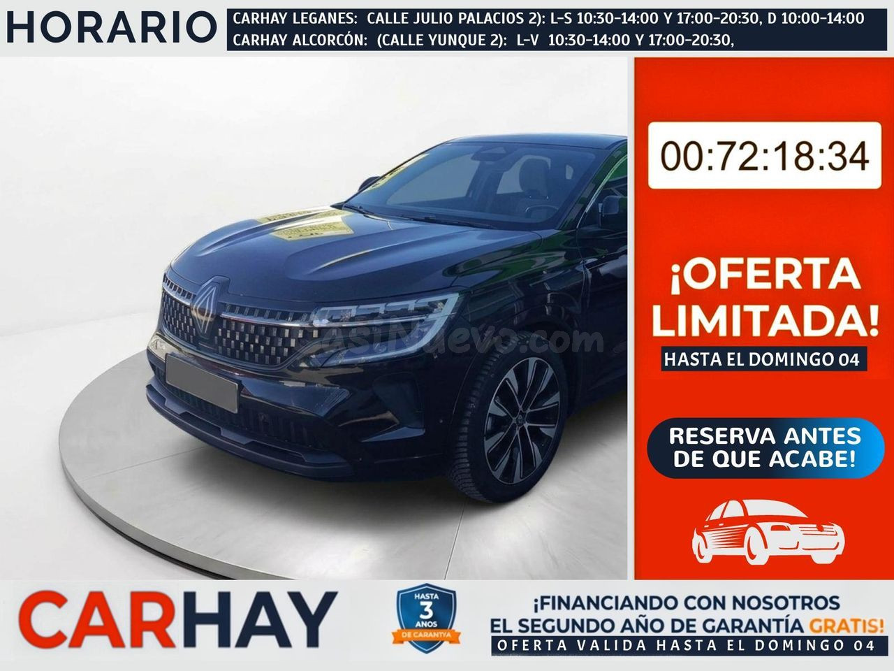 RENAULT AUSTRAL Techno E-Tech Full Hybrid 147kW (200CV)