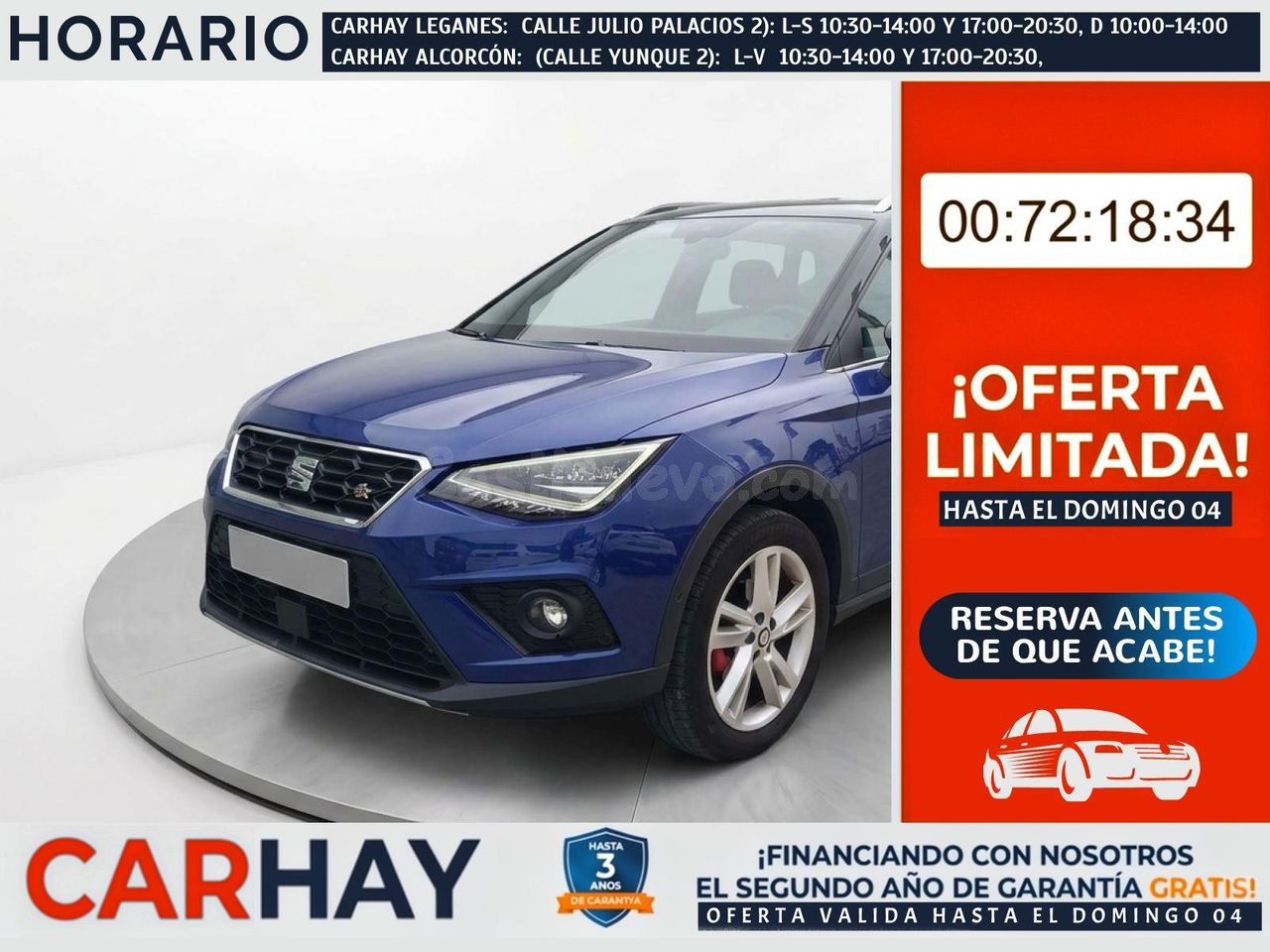 SEAT ARONA 1.0 TSI 85kW (115CV) FR Ecomotive