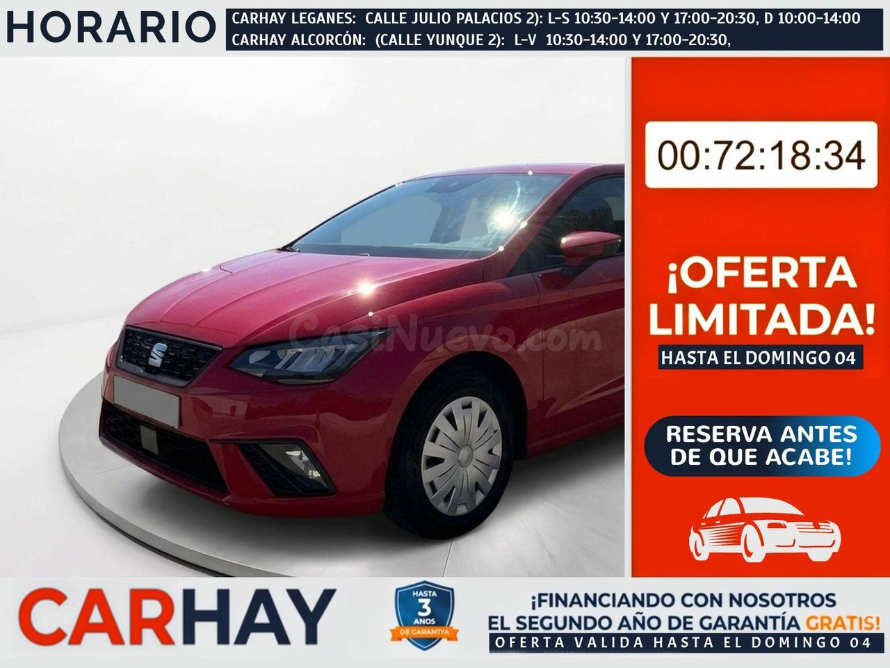 SEAT IBIZA 1.0 MPI 59kW (80CV) Reference Plus