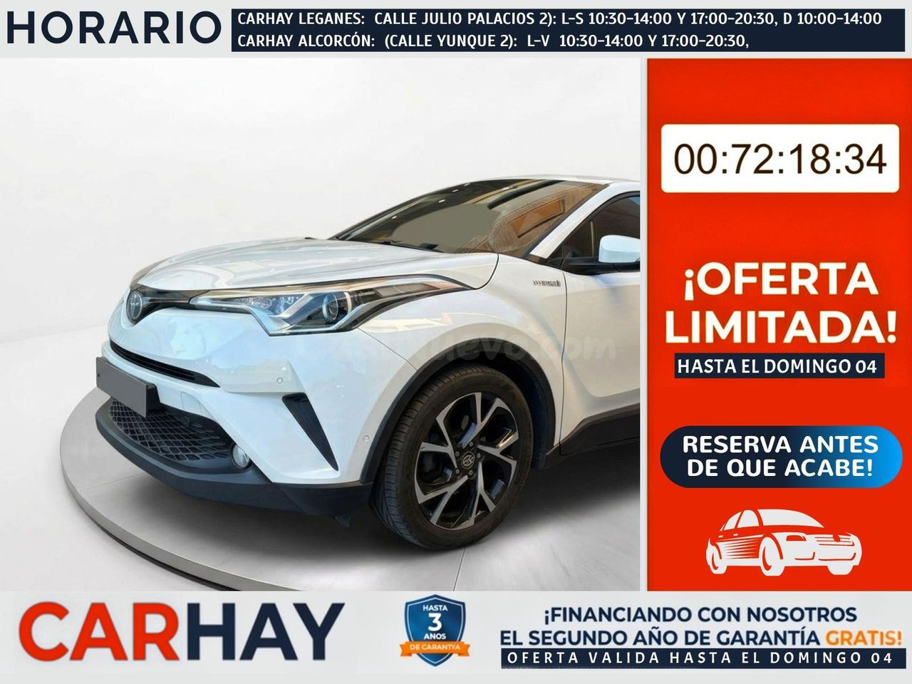 TOYOTA C-HR 1.8 125H Advance