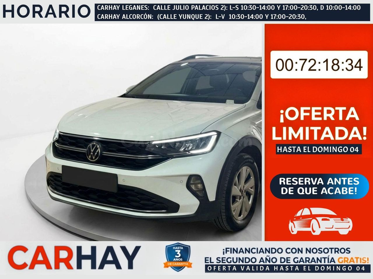 VOLKSWAGEN TAIGO Life 1.0 TSI 81kW (110CV)