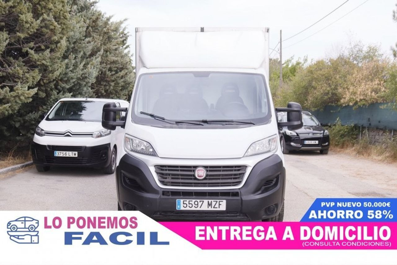 Fiat Ducato 2.3d Chasis Cabina Con Caja 130cv Solo Venta Pro - foto 2