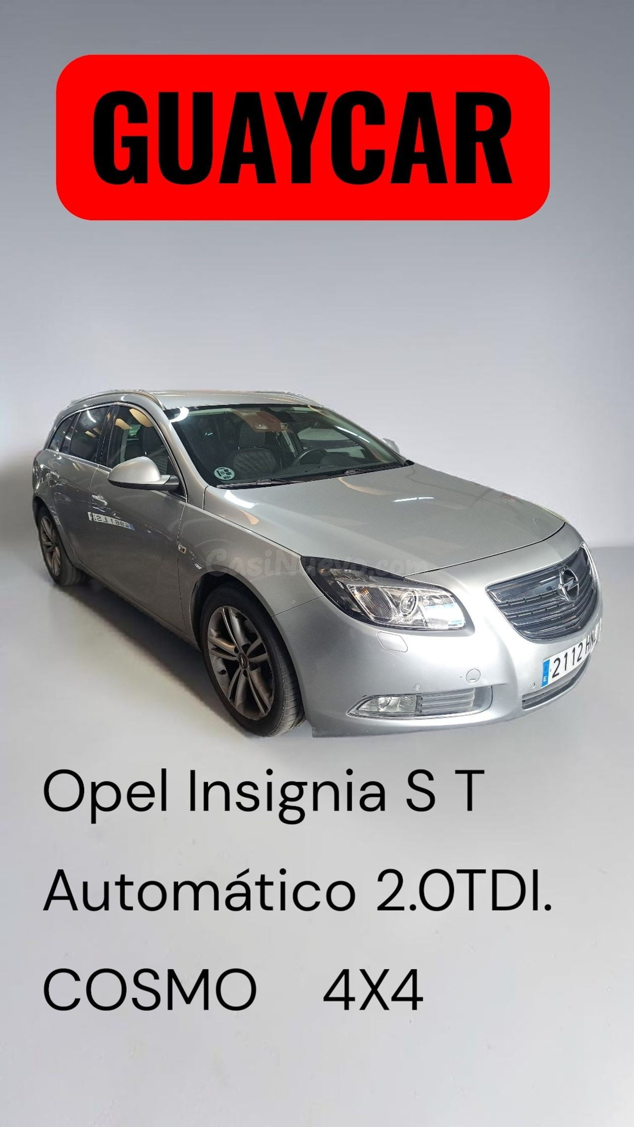Opel Insignia Insignia Sports Tourer Sportive 2.0 CDTI 163 CV 4x4 Aut.