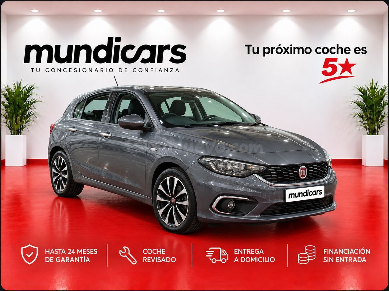 Fiat Tipo 1.4 16v Lounge 70kW (95CV) gasolina 5p.