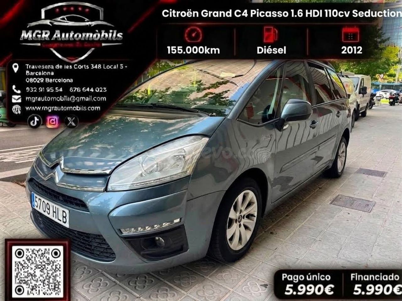 Citroën Grand C4 Picasso 1.6 HDi 110cv Seduction