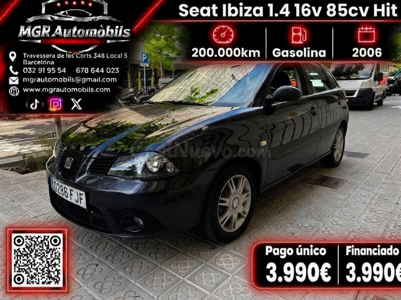 Seat Ibiza 1.4 16v 85cv Hit