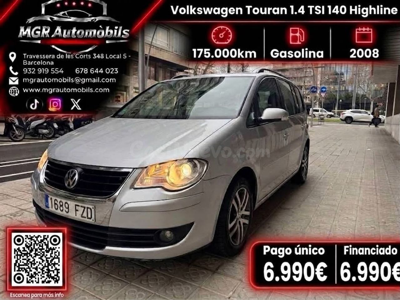 Volkswagen Touran 1.4 TSI 140 Highline