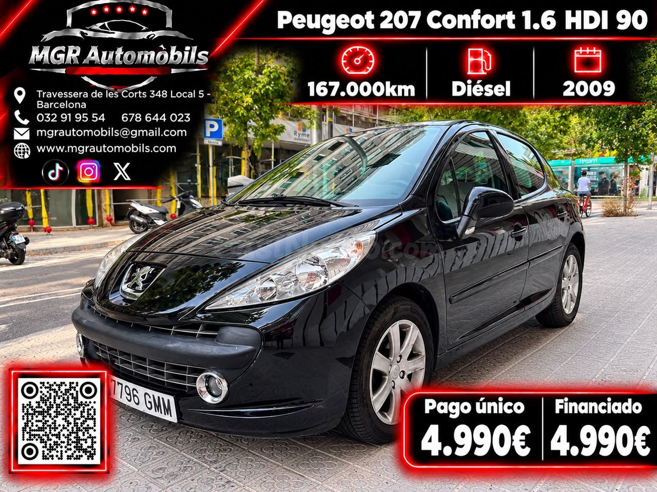 Peugeot 207 Confort 1.6 HDI 90