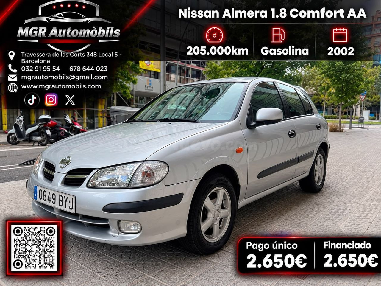 Nissan Almera 1.8 Comfort AA