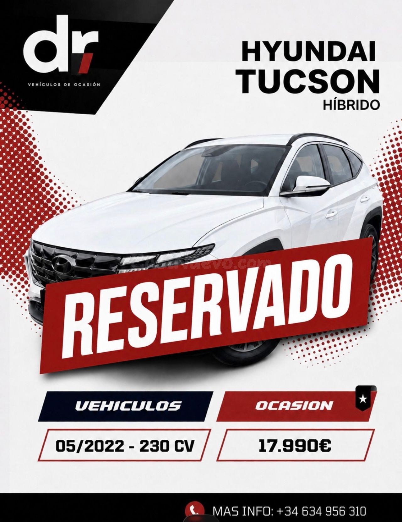 Hyundai Tucson Maxx Híbrido 1.6 T-GDI HEV 169 kW