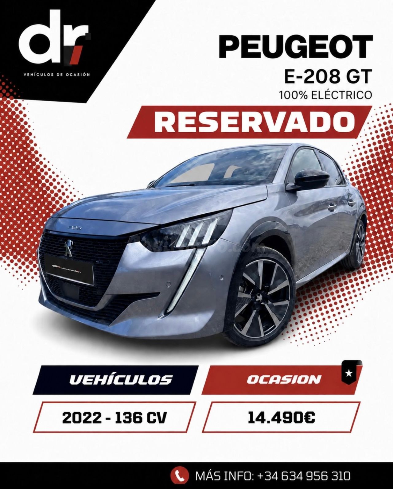 Peugeot 208 e-208 GT 100 kW